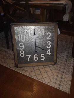 Rustic Wall Clock 