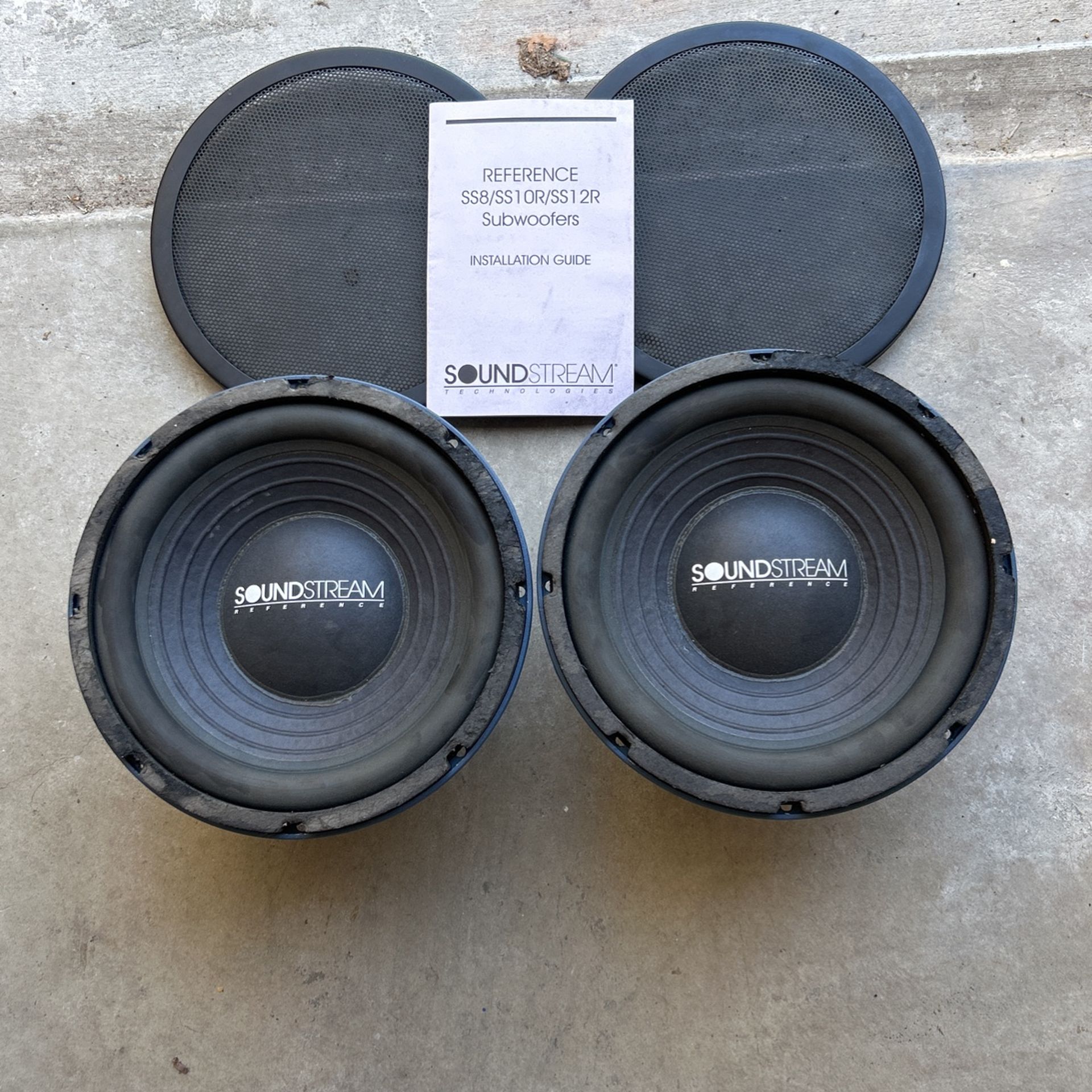 Soundstream Reference SS10R Subs