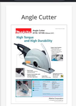 Makita Large Angled cutter with Blade Guard