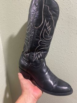 Vintage men’s Crown Boot Company Cowboy Western boots Size 9