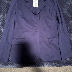 Mary Crafts Navy Blue Blazer Size 4