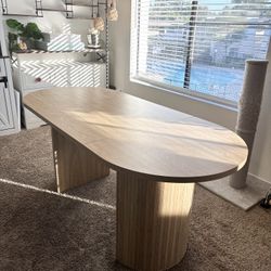 Bamboo Large Dining Table 