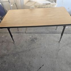Adjustable Height Activity Table