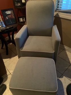 Dining table and rocking chair