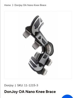 Donjoy Oa Nano Knee Brace- Med (left-medial)