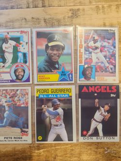 Baseball cards