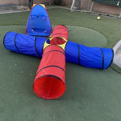 Kids Play Tent With Tunel