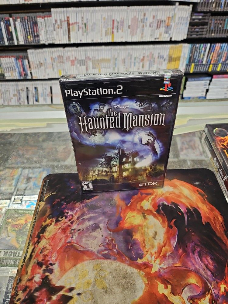 Disney's The Haunted Mansion Sony Play Station 2 PS2 2003 New Sealed🔥🔥