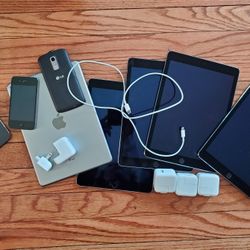 Apple IPad And Various Cell Phones