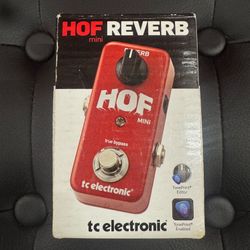 HOF Reverb (mini) Effects Pedal - TC Electronic