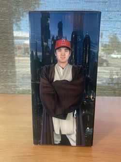 Shohei Ohtani Star Wars Ohtani-Wan Kenobi Bobblehead for