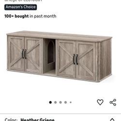 Cat Box Cabinet 