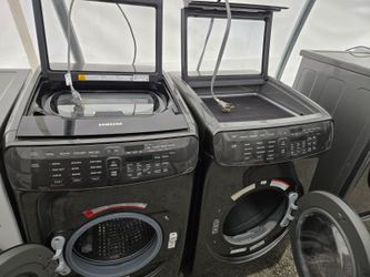 Samsung flex washer and dryer set electric