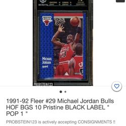 Michael Jordan Fleer 1991 # 29