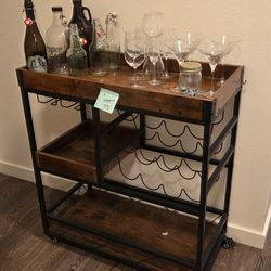 Gorgeous Bar Cart