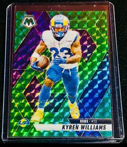Kyren Williams Green Prizm Holo Mosaic 2025-26