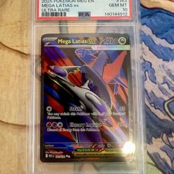 Mega Latias PSA10 Pokemon Mega Evolution