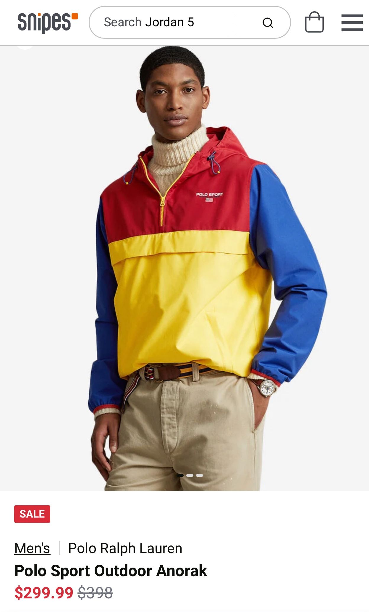 Polo Sport Outdoor Rain Jacket