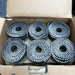 Box Of Coil nails 