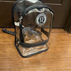 Clear Backpack Mini Logo 