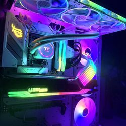Gaming PC — AMD Ryzen 9 7900X / RTX 3080 / 32GB DDR5 / 2TB SSD / Liquid Cooling