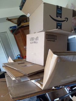 Boxes moving 10-$10cajas demudanza