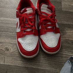 Red Nike Dunks