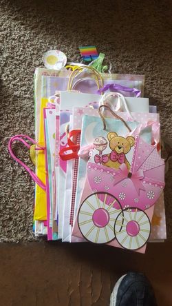 Birthday Gift bags for Girl! count 29