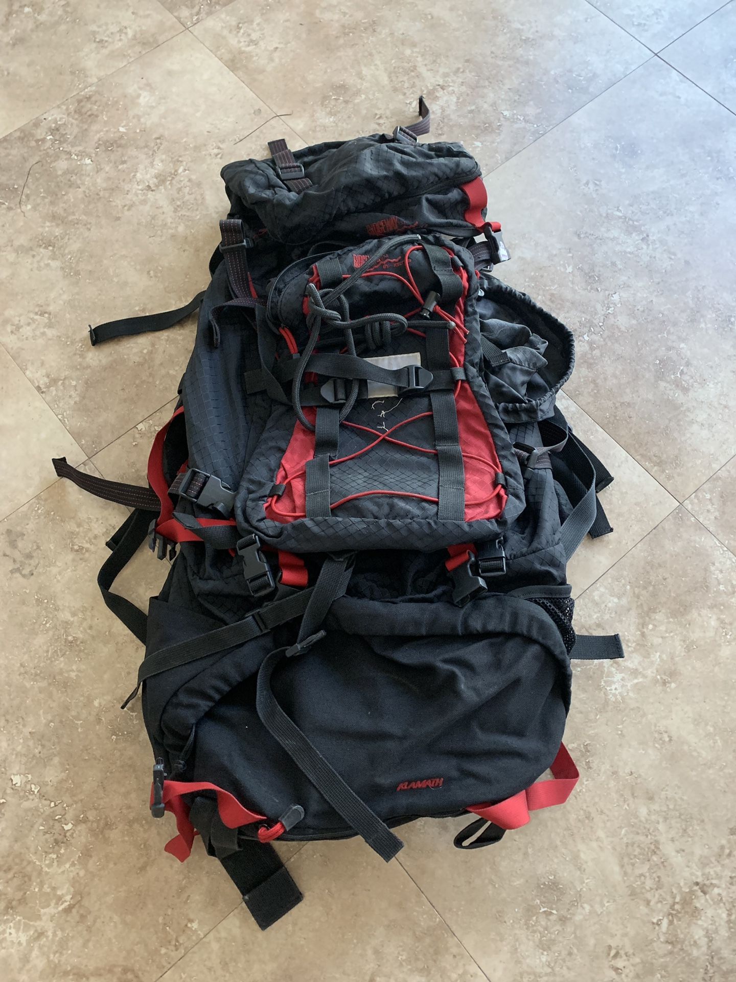 Backpackers backpack