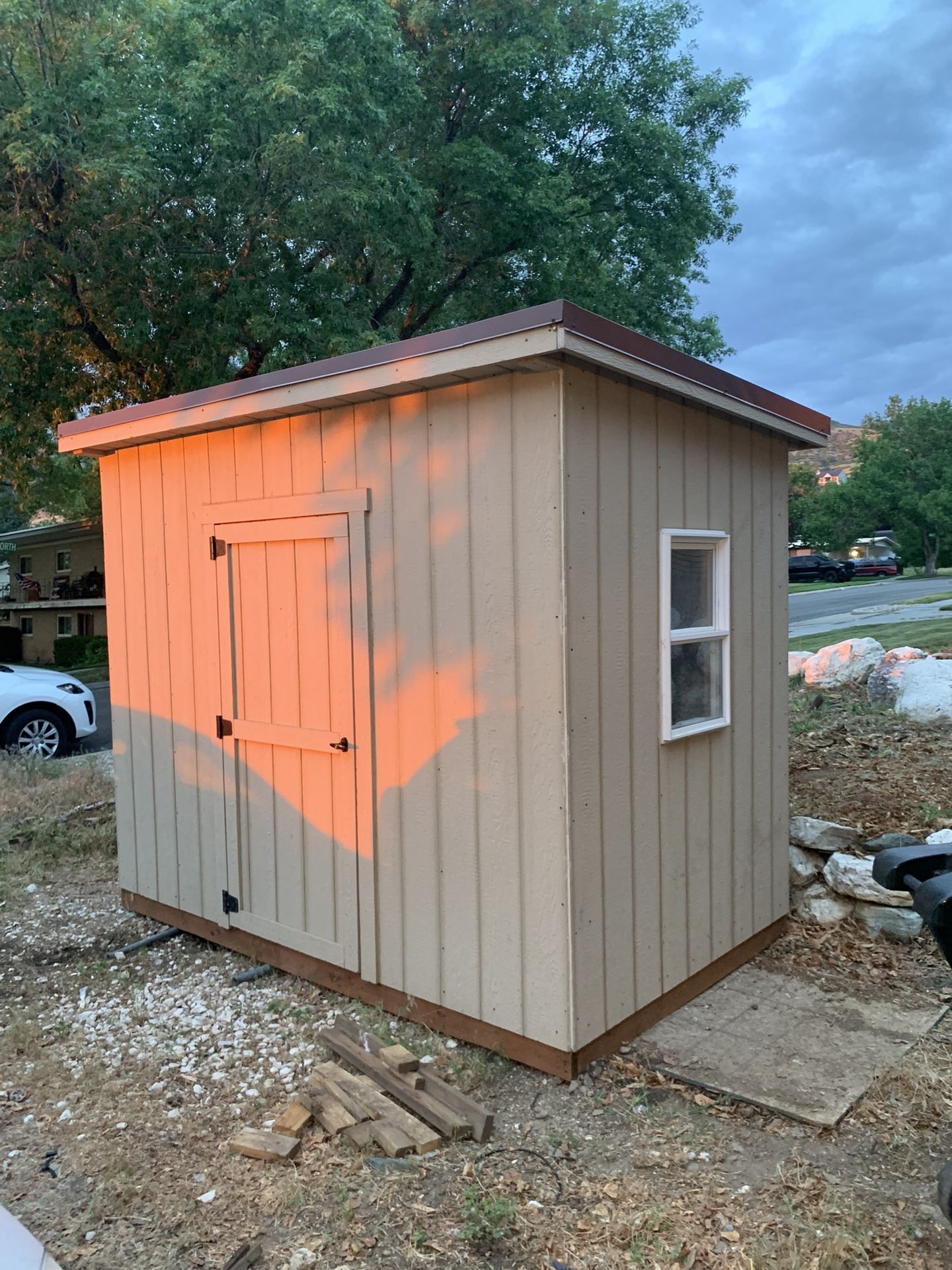 6x12 Shed - 10ft Tall - Great Condition Priced At $3000 Including Local Delivery.