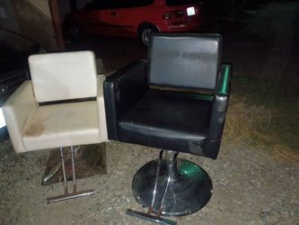 Salon Barber Chairs Set of 2
