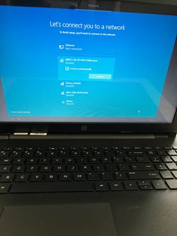 HP Laptop 15.6 inch screen