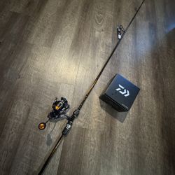 Daiwa Del Sol MQ 1000 Rays 7’6” Sensation Ultra Light. 