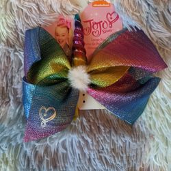 Rainbow Unicorn JoJo Siwa Bow