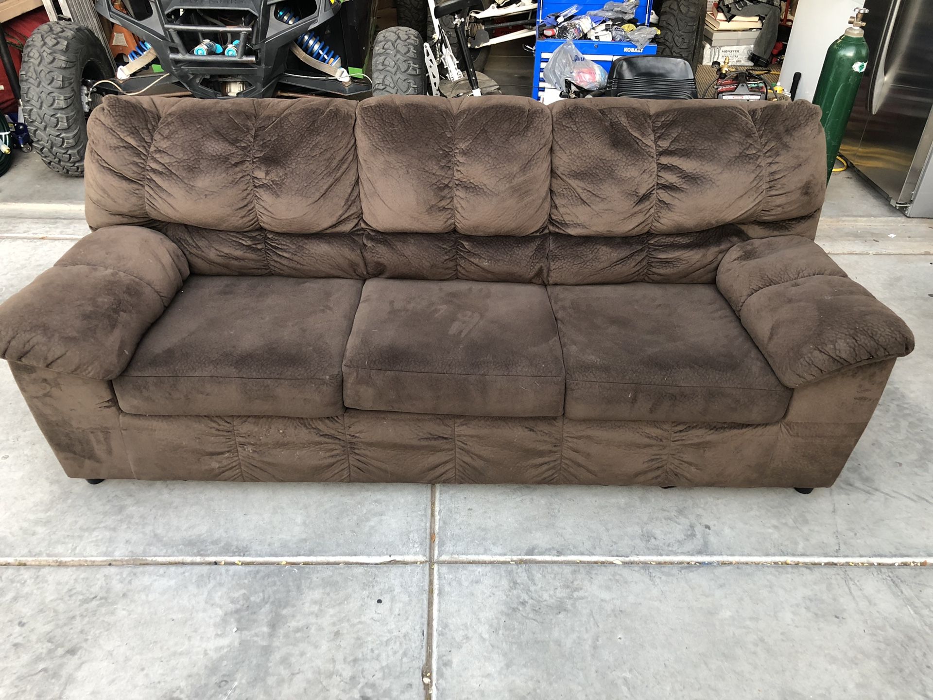 Ashley Furniture Brown Couch Sofa