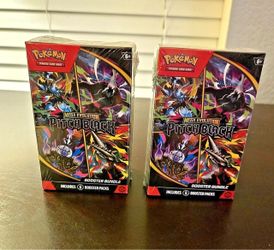 Pokemon pitch black booster bundle