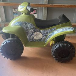 Bass Pro Shops Huffy TrueTimber 6V Mini Quad Battery Ride-On for Kids - Green