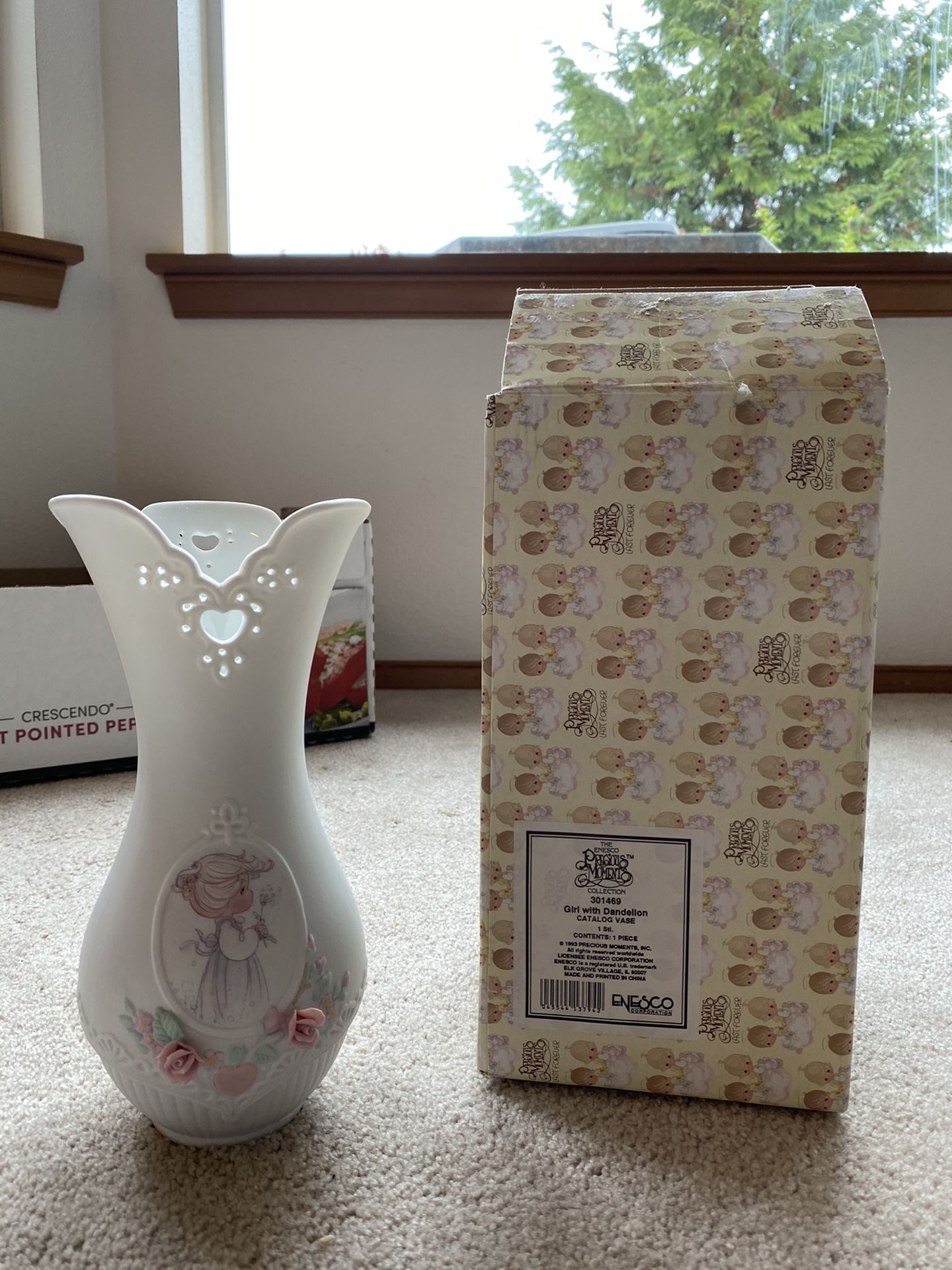 Precious Moments Vase