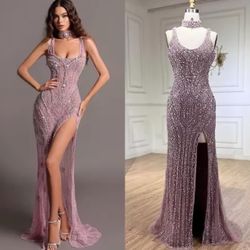 Royal Prom Dress Pink😍😍