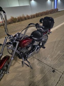 2009 Harley Davidson 96 ci with Vance Heinz ground pounders soft tail custom