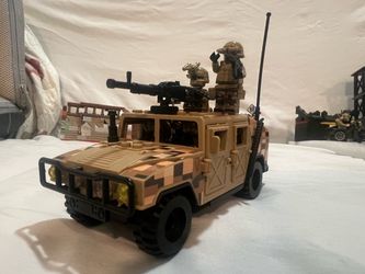 U.S Army Military Humvee Building Block Toy Set