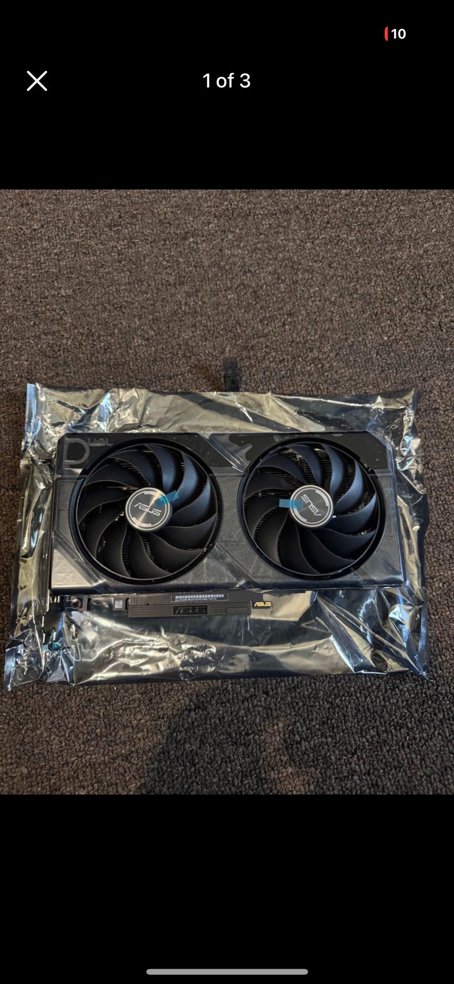 ASUS NVIDIA Dual GeForce RTX 4060 Ti 8GB GDDR6 Graphic Card (DUALRTX4060TIO8G)