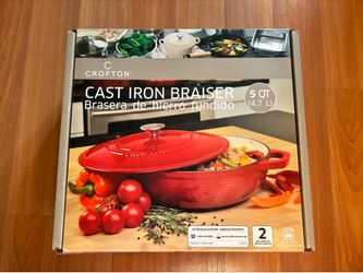 Cast Iron 5qt Braiser