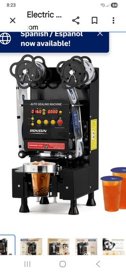 Cup sealing machine