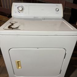 Whirlpool Dryer Electric White 