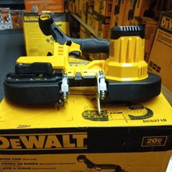 DEWALT 20V MAX LITHIUM-ION BAND SAW.
TOOL ONLY