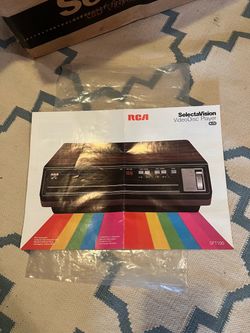RCA SelectaVision used in box