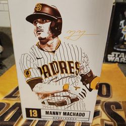 2024 MLB Game Giveaway Manny Machado Home Run Bobblehead San Diego Padres (SGA)