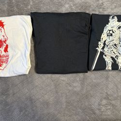 3 Mens Pre Owned Size Large Short Sleeve Tshirts All 3 Shirts 1 Price
