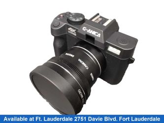 G-anica Black Digital Camera